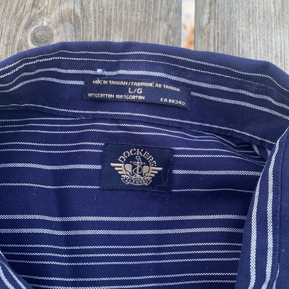 Dockers Button Up Dress Shirt - Picture 3 of 8